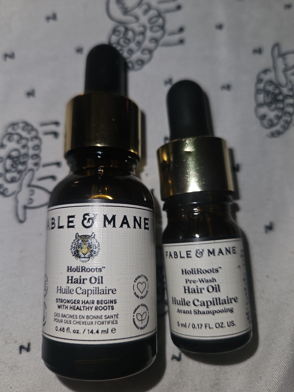 Fable & Mane HoliRoots Hair Oil Duo - Hair Oil and Pre Wash Oil
